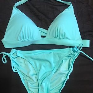 Victoria’s Secret Turquoise Push-Up Bathing Suit
